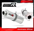 ZRX 1200 R EXHAUST Kawasaki Muffler Auspuff Sportauspuff Silencer Echappement Silencieux Scarico Scarichi Escape Wydech Tłumik OVAL 2001 - 2007 Dominator 
