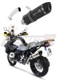 BMW R1200GS Adventure 2010 - 2012 motorcycle Exhaust Muffler Auspuff Sportauspuff Silencer Echappement Silencieux Scarico Scarichi Escape Wydech Tłumik  HP1 BLACK Dominator Exhaust System x