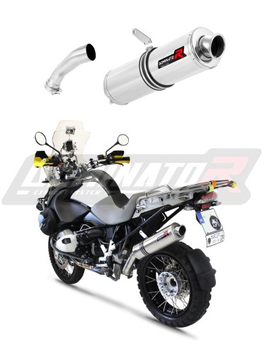 exhaust muffler DOMINATOR ROUND fits to BMW R1200GS Adventure 2010  2012 6