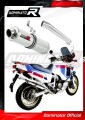 XRV 750 AFRICA TWIN RD04 EXHAUST Honda Muffler Auspuff Sportauspuff Silencer Echappement Silencieux Scarico Scarichi Escape Wydech Tłumik ROUND 1990 - 1992 Dominator