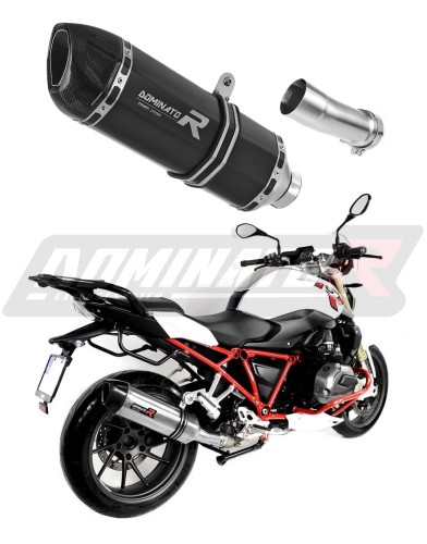 exhaust muffler DOMINATOR HP1 BLACK fits to BMW R1200R 2015  2018 3