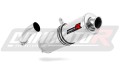 exhaust muffler DOMINATOR ROUND fits to BMW F800GS Adventure 2008  2017 3