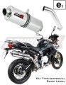 exhaust muffler DOMINATOR homologated road legal OVAL fits to F850GS Adventure 2016  2020 5