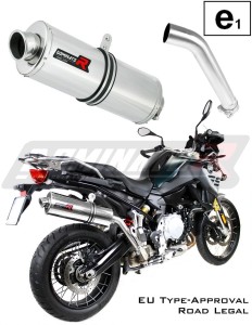 F850GS Adventure EU Approved Exhaust Silencer OVAL 2016 - 2020