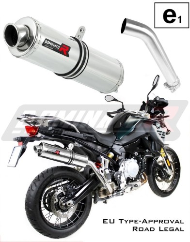 wydech tłumik DOMINATOR Homologowany ROUND pasujący do motocykla F850GS Adventure 2016 - 2020 5