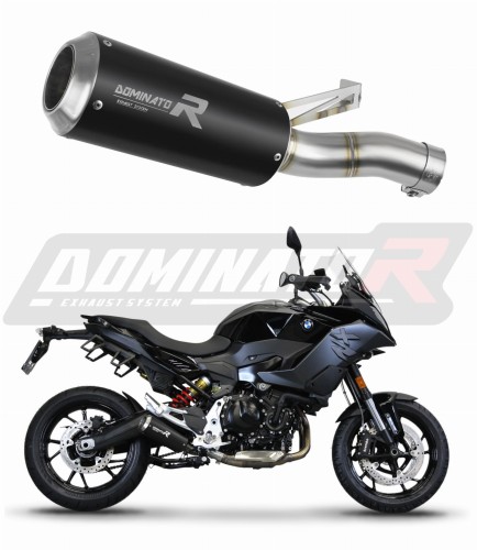 BMW F900R 2020 - 2021 EXHAUST Muffler Auspuff Sportauspuff Silencer Echappement Silencieux Scarico Scarichi Escape Wydech Tłumik GP BLACK DOMINATOR x