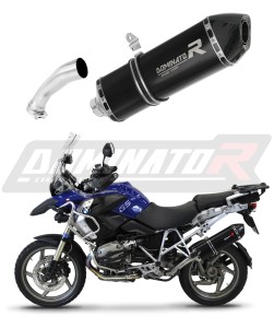 BMW R1200GS 2004 - 2009 Exhaust Silencer Muffler HP7 BLACK + dB killer medium