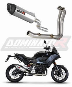 BMW F900XR 2020 - 2026 Full Exhaust System Collector Silencer HP5 + dB killer medium