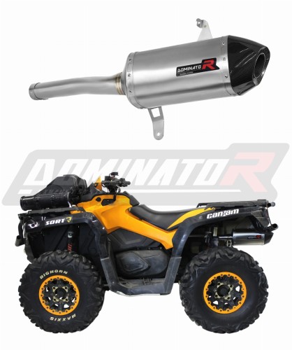 Can am Qutlander 650 2013-2017 motorcycle Exhaust Muffler Auspuff Sportauspuff Silencer Echappement Silencieux Scarico Scarichi Escape Wydech Tłumik HP7  Dominator x