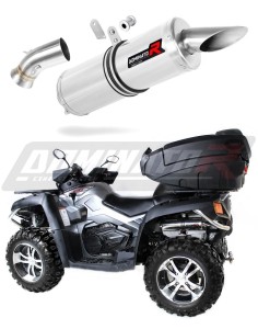 Cf moto X8 Terralander 800 V Twin 2012 - 2016 Exhaust Silencer Muffler ST + dB killer medium