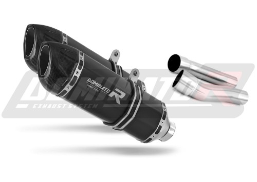 exhaust muffler DOMINATOR HP1 BLACK fits to Ducati MONSTER 695 2006  2008 2