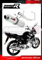 YBR 125 EXHAUST Yamaha Muffler Auspuff Sportauspuff Silencer Echappement Silencieux Scarico Scarichi Escape Wydech Tłumik ROUND 2009 - 2018 DOMINATOR 