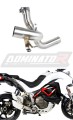 MTS 1200 S MULTISTRADA Exhaust Cat Eliminator Catalyst Catalytic Converter Linkpipe Decat Downpipe 2015 - 2017 DOMINATOR  x