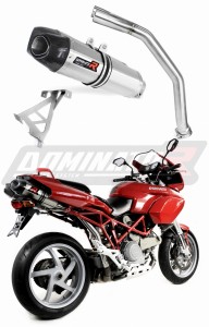 Ducati MULTISTRADA DS 1000 2003 2007 Exhaust Silencer Muffler HP1 + dB killer medium