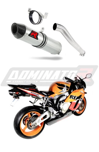 CBR 1000RR EXHAUST Honda Muffler Auspuff Sportauspuff Silencer Echappement Silencieux Scarico Scarichi Escape Wydech Tłumik Carbon Tip HP2 2004 - 2005 Dominator  x