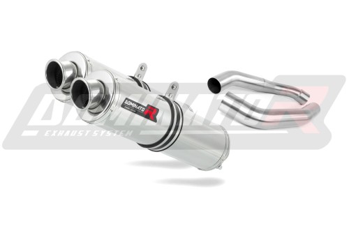 wydech tłumik DOMINATOR Okrągły pasujący do motocykla Honda CBR 1000F DUAL 1988 - 2000 3