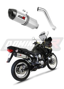 Honda XL 650 V TRANSALP 2001 - 2007 Exhaust Silencer Muffler HP1 + dB killer medium