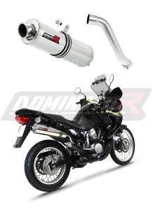 Honda XL 650 V TRANSALP 2001 - 2007 Exhaust Silencer Muffler ST + dB killer medium