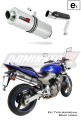 wydech tłumik DOMINATOR Homologowany Owalny pasujący do motocykla CB 600F HORNET 2003 - 2006 5