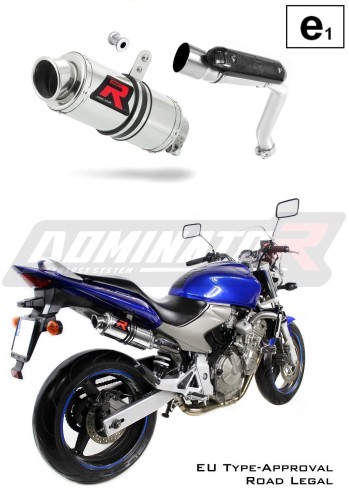 wydech tłumik DOMINATOR Homologowany GP 1 pasujący do motocykla CB 600F HORNET 2003 - 2006 5