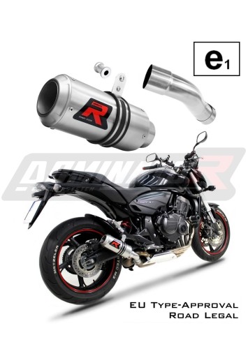 exhaust muffler DOMINATOR homologated road legal GP fits to CB 600F HORNET 2007  2013 5