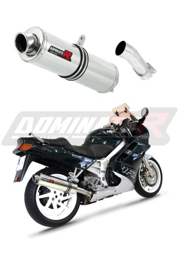 exhaust muffler DOMINATOR ROUND fits to Honda VFR 750 1990  1992 6