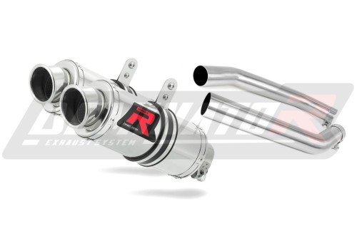 wydech tłumik DOMINATOR GP1 pasujący do motocykla Honda VTR 1000 SP2 2002 - 2006 3