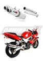 wydech tłumik DOMINATOR Okrągły pasujący do motocykla Honda VTR 1000F Firestorm 2002 - 2006 5