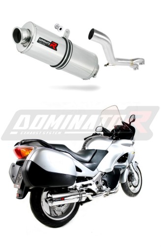 exhaust muffler DOMINATOR OV fits to Honda NT 650 V DEAUVILLE RC47 1998  2005 5
