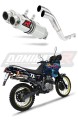 exhaust muffler DOMINATOR GP1 fits to Honda NX 650 DOMINATOR RD02 1988  1994 6