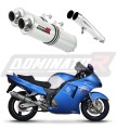 CBR 1100 XX EXHAUST Honda Muffler Auspuff Sportauspuff Silencer Echappement Silencieux Scarico Scarichi Escape Wydech Tłumik ROUND 1996 - 2006 Dominator x