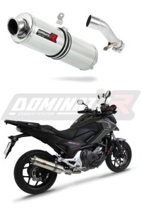 Honda NC 700 / 750 X 2012 - 2020 Exhaust Silencer Muffler ST + dB killer medium