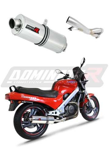 NTV 650 REVERE RC33 EXHAUST Honda Muffler Auspuff Sportauspuff Silencer Echappement Silencieux Scarico Scarichi Escape Wydech Tłumik OVAL 1988 - 1997 Dominator x