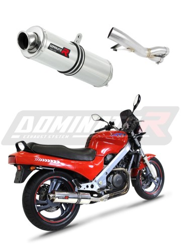 NTV 650 REVERE RC33 EXHAUST Honda Muffler Auspuff Sportauspuff Silencer Echappement Silencieux Scarico Scarichi Escape Wydech Tłumik ROUND 1988 - 1997 Dominator x