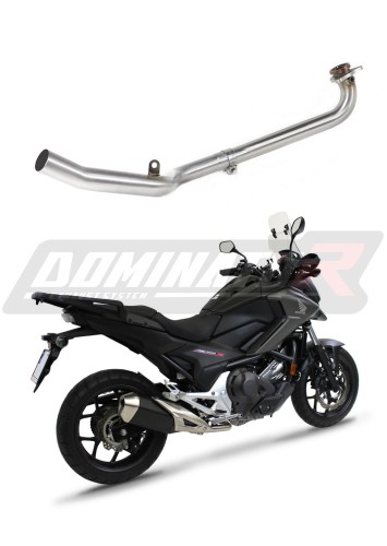 NC 700 D INTEGRA Exhaust Cat Eliminator DECAT Header Head pipe Linkpipe Downpipe collector manifold DOMINATOR   x