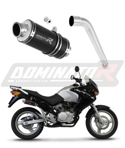 Honda XL 125 V VARADERO 2007 - 2012 Exhaust Silencer Muffler GP1 BLACK + dB killer medium