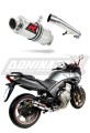 Honda CBF 600 2008 - 2013 EXHAUST Muffler Auspuff Sportauspuff Silencer Echappement Silencieux Scarico Scarichi Escape Wydech Tłumik GP1 Dominator Exhaust System x