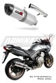 CBF 600 Exhaust HONDA Homologated EC Type approval  Street legal Approval Certificate Muffler Auspuff Sportauspuff Silencer Echappement Silencieux Scarico Scarichi Escape Wydech Tłumik HP1 2008 - 2013 Dominator x