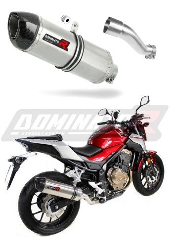 CB 500 F EXHAUST Honda Muffler Auspuff Sportauspuff Silencer Echappement Silencieux Scarico Scarichi Escape Wydech Tłumik HP1 Carbon Tip 2016 - 2019 Dominator x