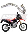 CRF 250 Rally Exhaust Header Head pipe Linkpipe Downpipe Kolano without PowerBomb 2017 - 2019 DOMINATOR x