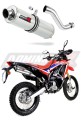wydech tłumik DOMINATOR Okrągły pasujący do motocykla Honda CRF 250 Rally 2017 - 2019 5