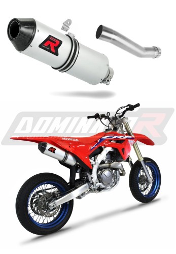 CRF 450 R / RX EXHAUST Honda Muffler Auspuff Sportauspuff Silencer Echappement Silencieux Scarico Scarichi Escape Wydech Tłumik MX 2021 DOMINATOR x
