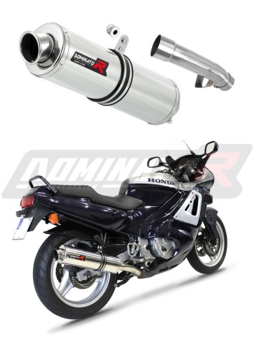 exhaust muffler DOMINATOR ROUND fits to Honda CBR 600 F1 1987  1990 6