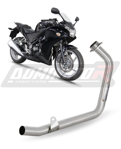 Honda CBR 250 R 2011 - 2013 Cat Eliminator Catalyst Catalytic Converter Linkpipe Decat Downpipe  Headers Head Pipe Down Pipe Collector Manifold DOMINATOR EXHAUST SYSTEM x