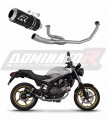Honda VTR 250 2009 - 2015 Motorcycle Dominator Exhaust Full system Collector Manifold Muffler Pot d'échappement Marmitta Escape GP BLACK x