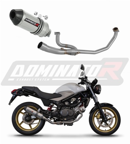 Honda VTR 250 2009 - 2015 Motorcycle Dominator Exhaust Full system Collector Manifold Muffler échappement Marmitta Escape HP3 x