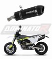exhaust muffler DOMINATOR HP1 BLACK fits to Husqvarna 701 ENDURO 2021  2023 7