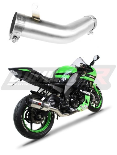 decat tłumik środkowy DOMINATOR Mid Pipe pasujący do motocykla ZX10R 2008 - 2010 7