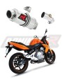 ER-6N ER-6F 650 EXHAUST Kawasaki Muffler Auspuff Sportauspuff Silencer Echappement Silencieux Scarico Scarichi Escape Wydech Tłumik GP 1 2006 - 2008 Dominator x