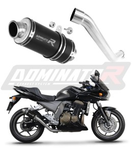 Kawasaki Z750 2004 - 2006 Exhaust Silencer Muffler GP1 BLACK + dB killer medium